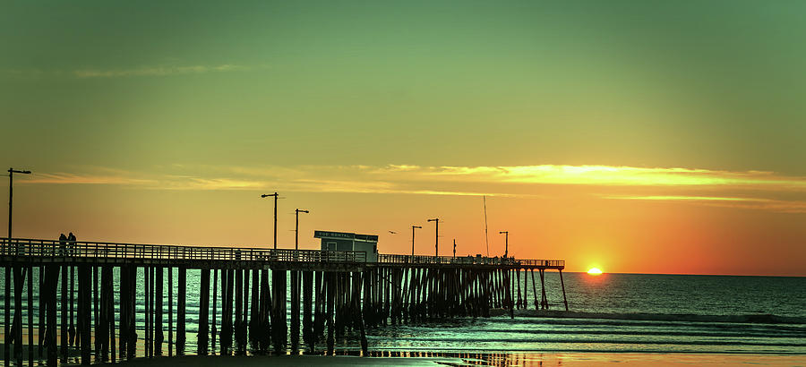 Pismo Beach Pier At Sunset #1 Photograph by Mountain Dreams