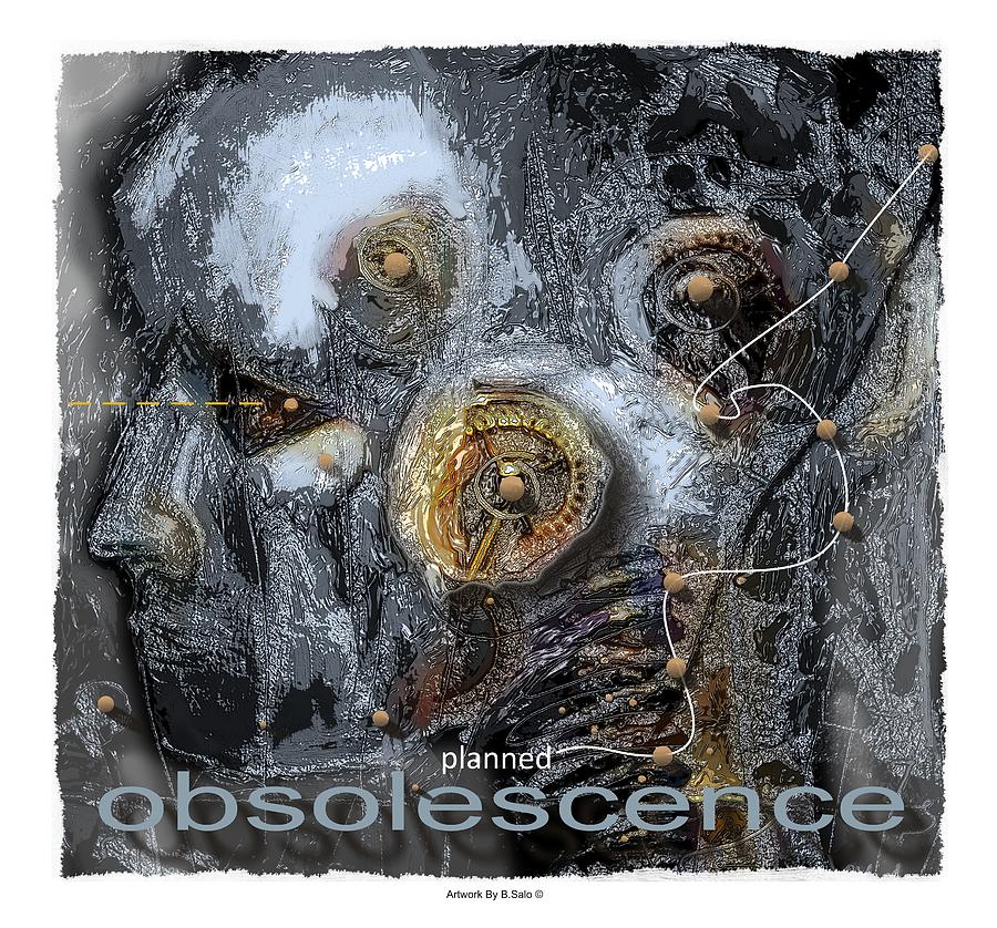 Planned Obsolescence #1 Painting by Bob Salo