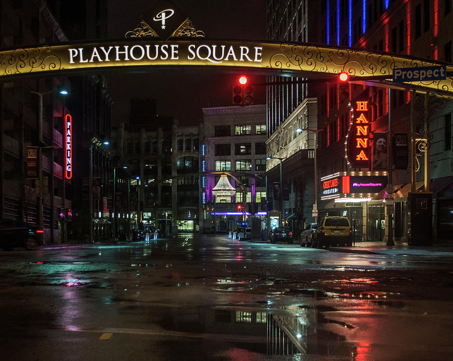 Playhouse Square #1 Photograph by Stewart Helberg