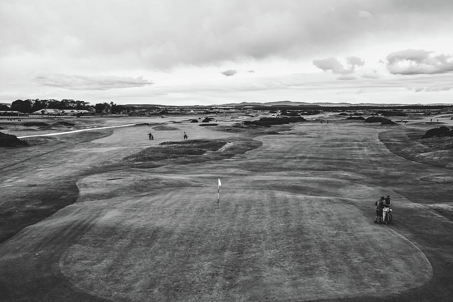 Sports Photograph - Playing The Old Course - St. Andrews #1 by Mountain Dreams