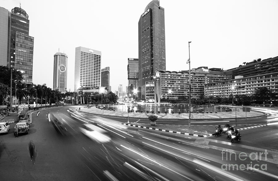 Plaza Indonesia in Jakarta business district #1 Photograph by Didier Marti