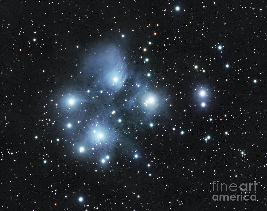 Pleiades Cluster #1 Photograph by David Watkins