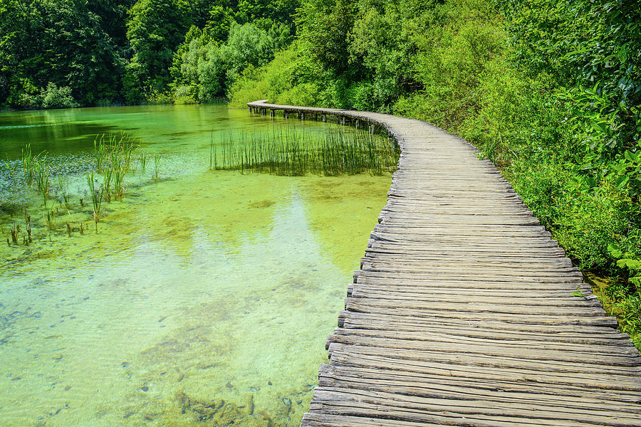 Plitvice National Park In Croatia #1 Photograph by Brandon Bourdages