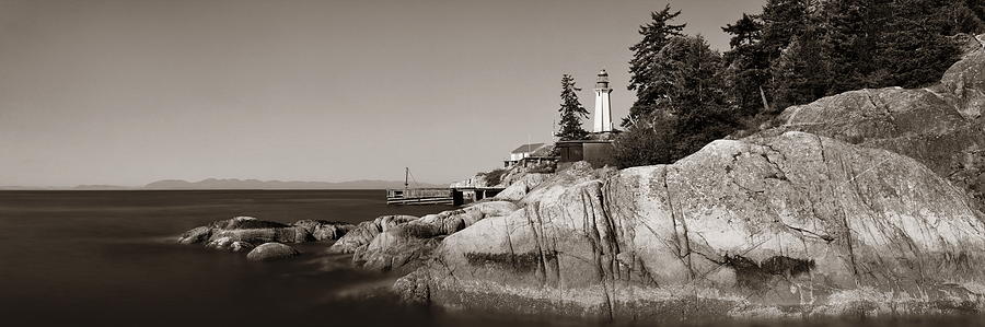 Point Atkinson Light House #1 Photograph by Songquan Deng