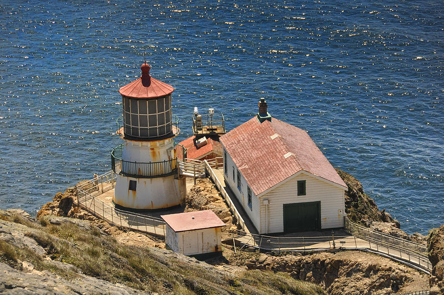 Point Reyes National Seashore Photograph - Point Reyes Lighthouse #3 by Gej Jones
