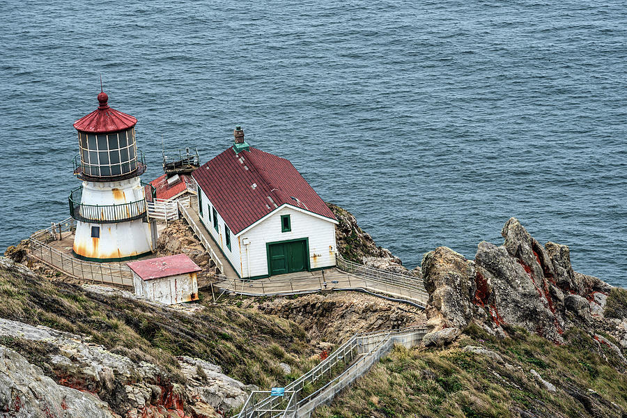 Point Reyes Lighthouse in California #1 by Miroslav Liska