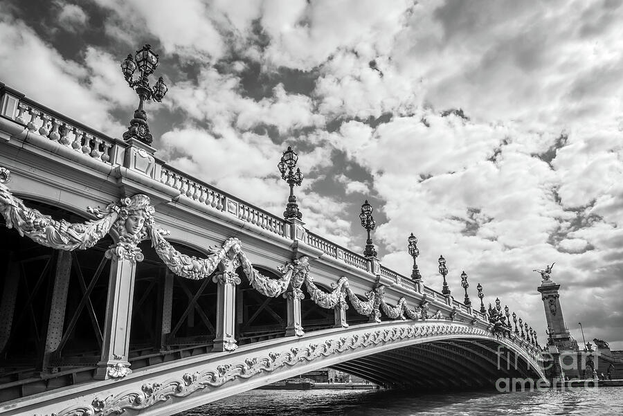 Paris Photograph - Pont Alexandre III in Paris by Delphimages Paris Photography