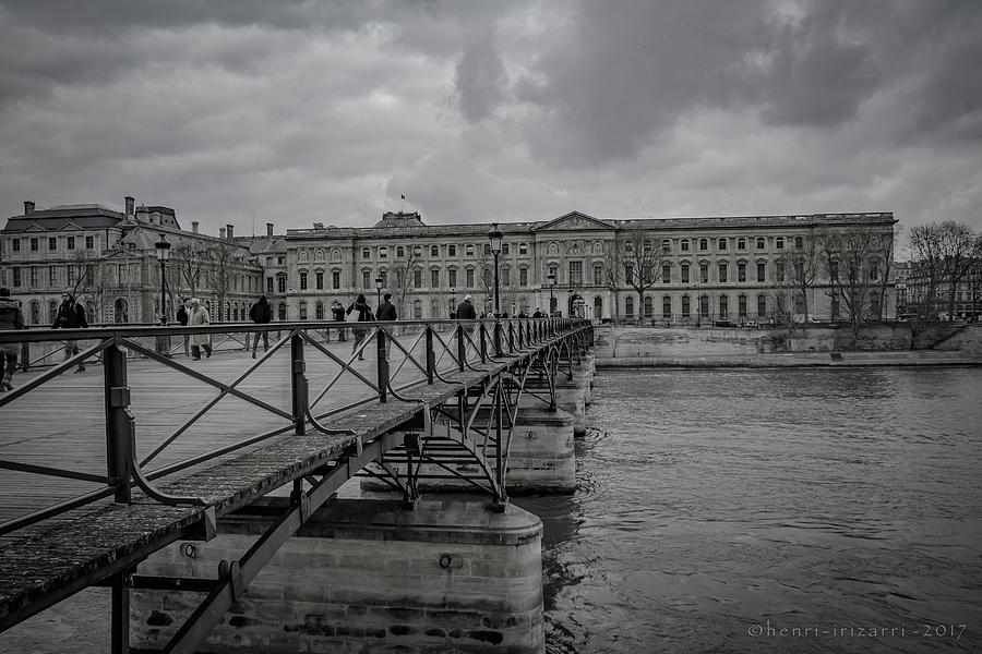 Pont des Arts Paris #1 Photograph by Henri Irizarri