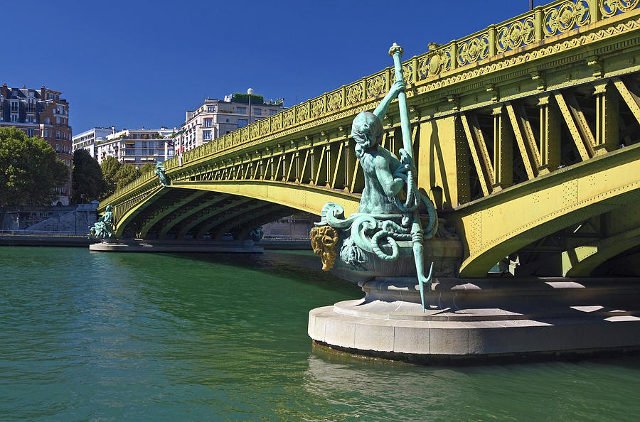 Paris Photograph - Pont Mirabeau Paris #1 by Sally Weigand