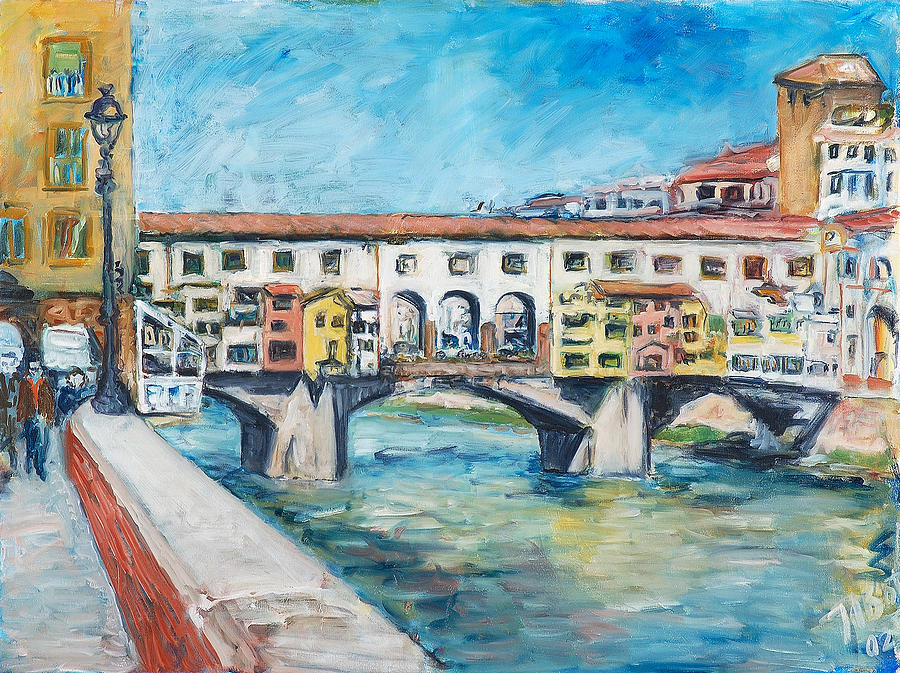 PonteVecchio Painting by Joan De Bot PonteVecchio Painting by Joan De Bot