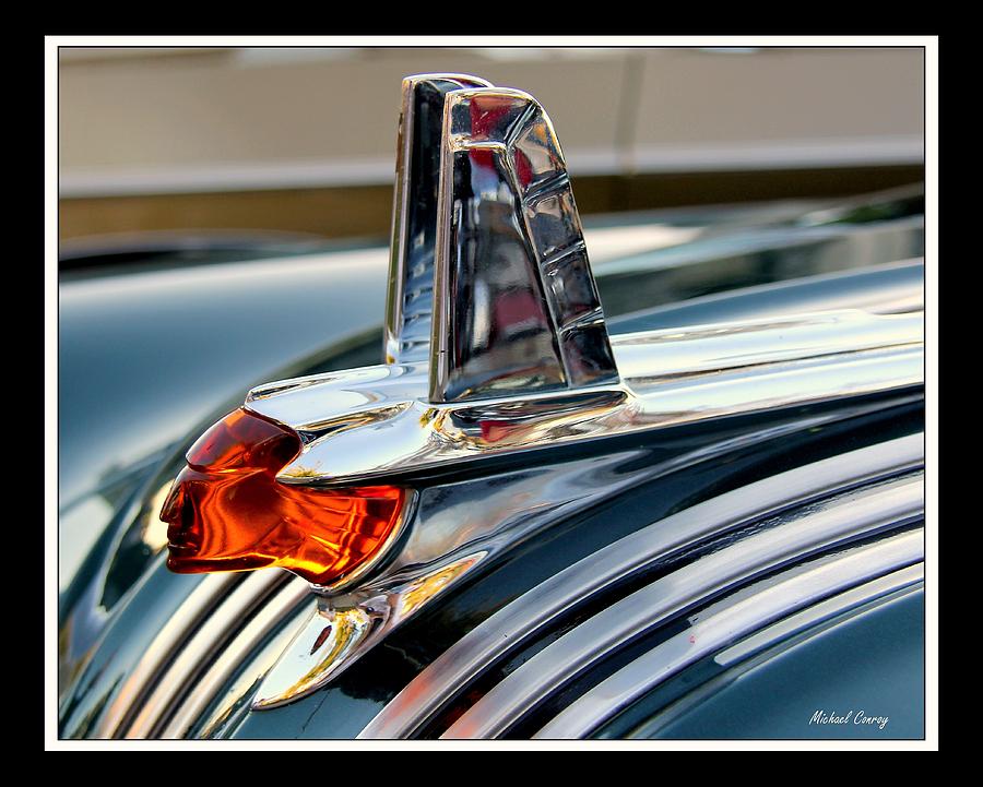 Pontiac Hood Ornament Photograph by Michael Conroy - Fine Art America