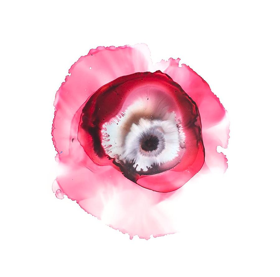 Poppy #1 Painting by Gosia Paine