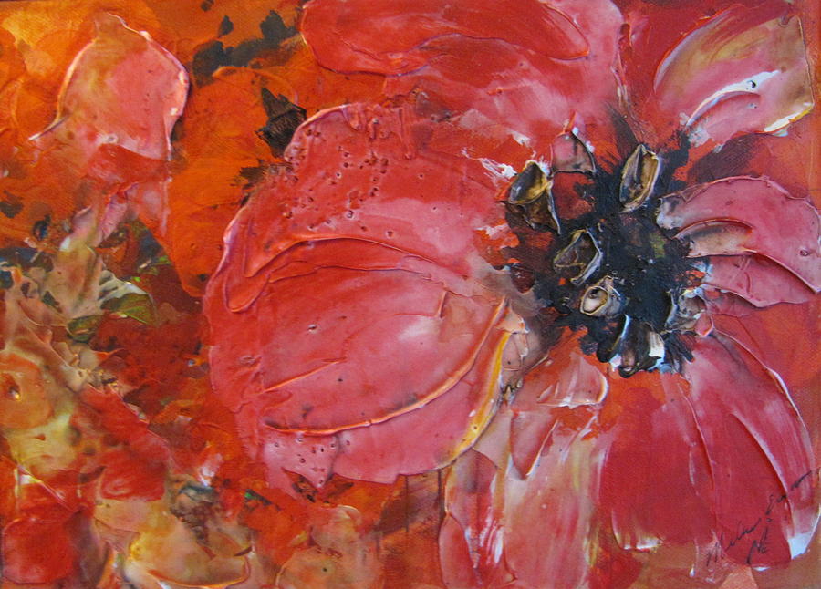 Poppy #1 Painting by Melanie Stanton