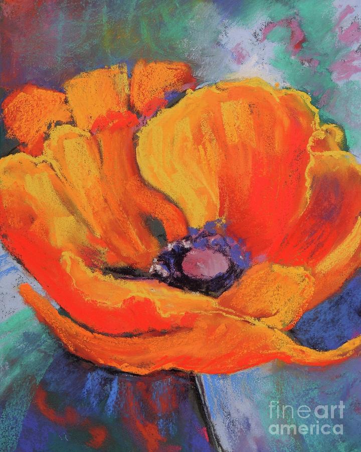 Poppy #1 Painting by Melinda Etzold