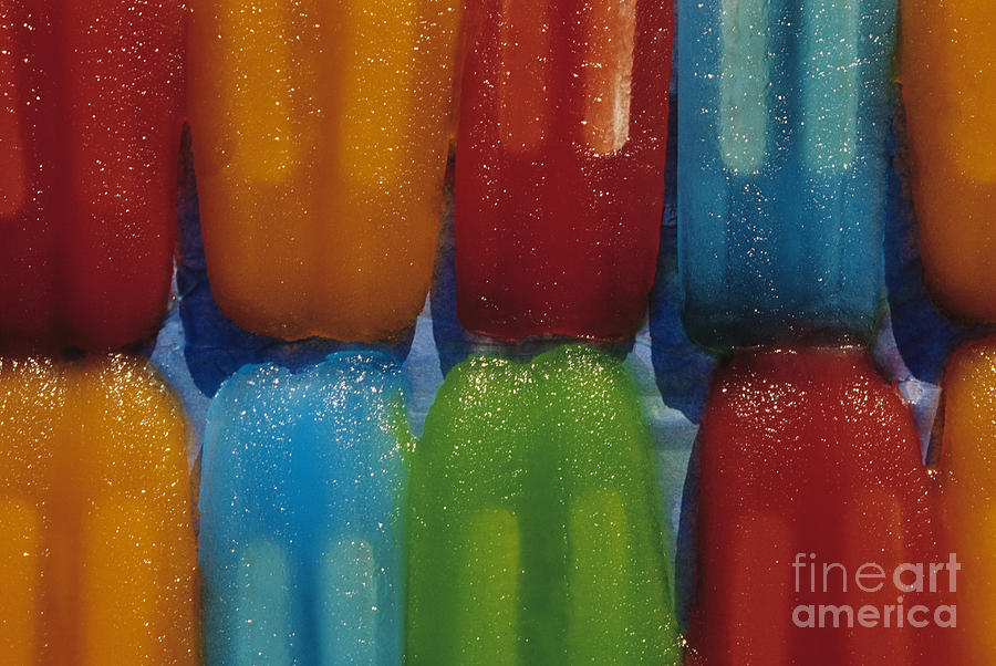 Popsicles Melting #2 Photograph by Jim Corwin