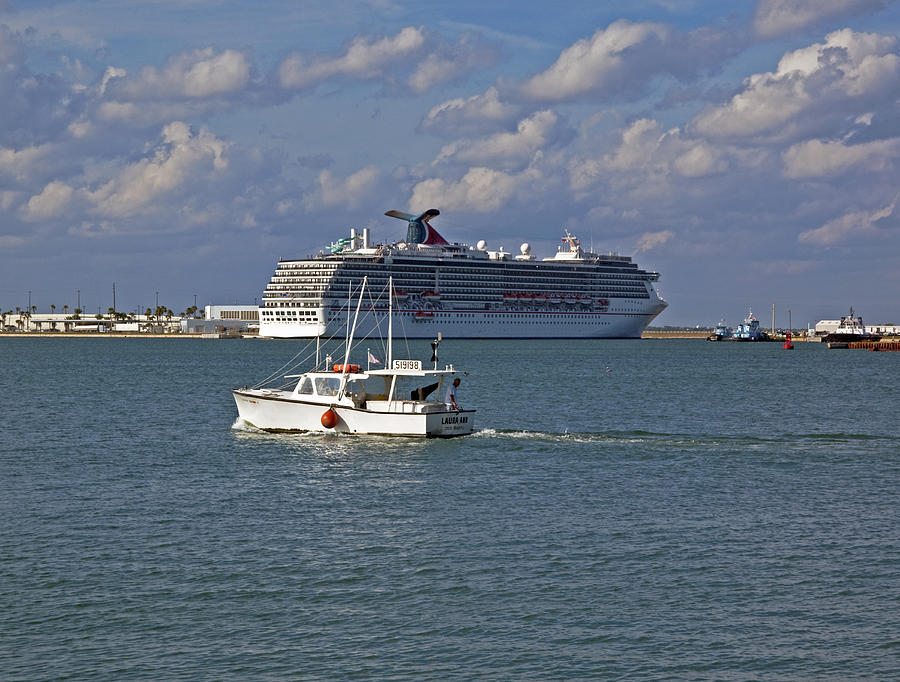 Boat Photograph - Port Canaveral In Florida #1 by Allan  Hughes