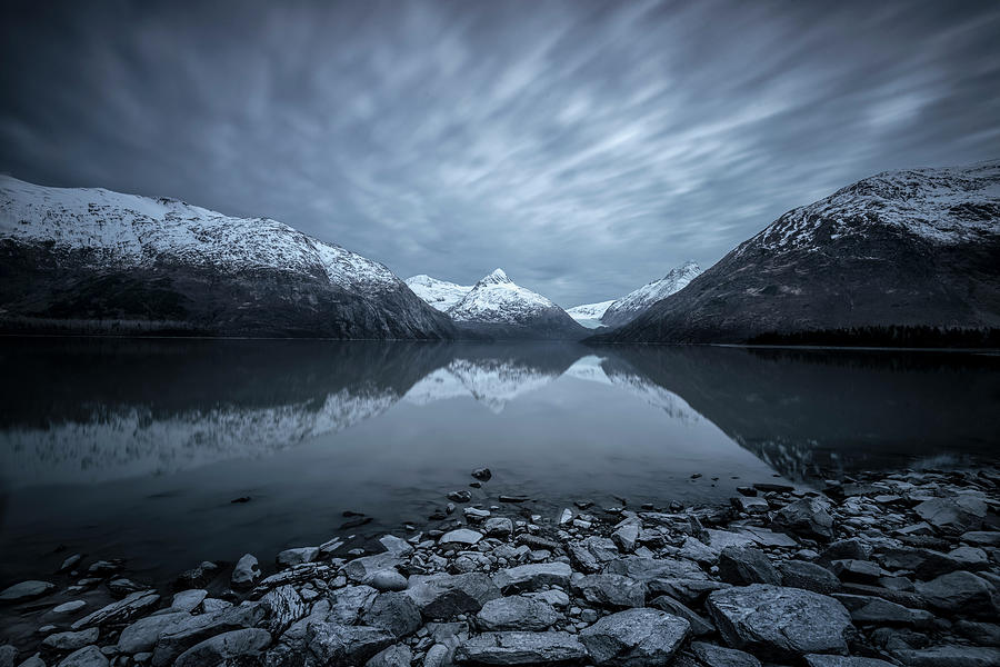 Portage Glacier #1 Photograph by Robert Fawcett