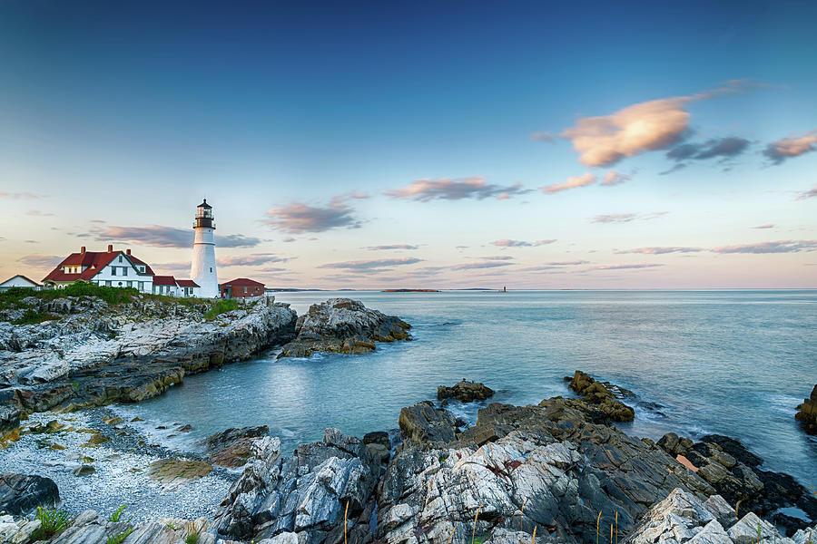 Portland Head Lighthouse Photograph by Glen Moffitt | Fine Art America