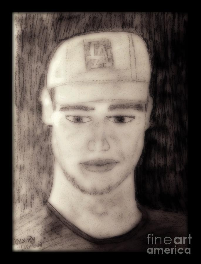 Portrait In Pencil Drawing