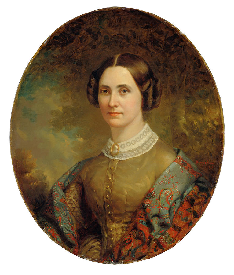 Portrait Of A Lady Painting