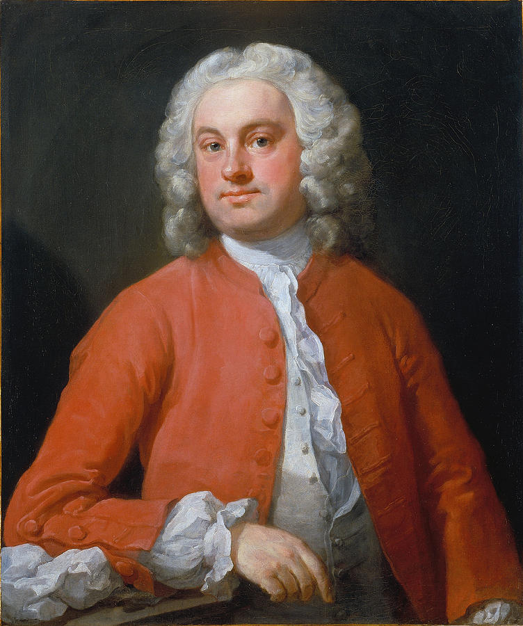 William Hogarth Painting - Portrait of a Man #3 by William Hogarth