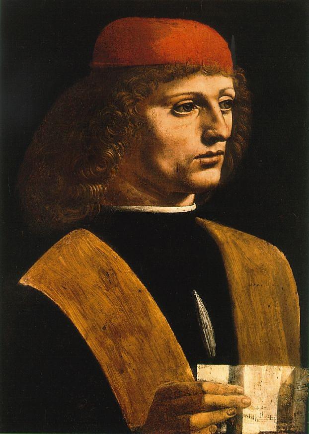 Portrait Of A Musician #1 Painting by Leonardo Da Vinci