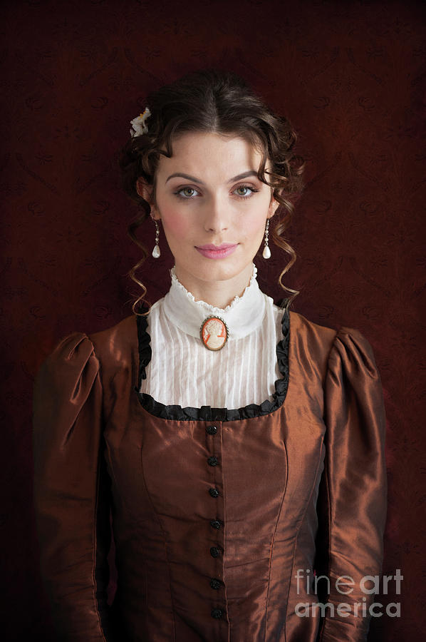 Portrait Of A Victorian Woman #1 Photograph by Lee Avison