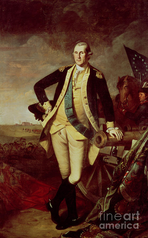 Portrait of George Washington Painting by Charles Willson Peale