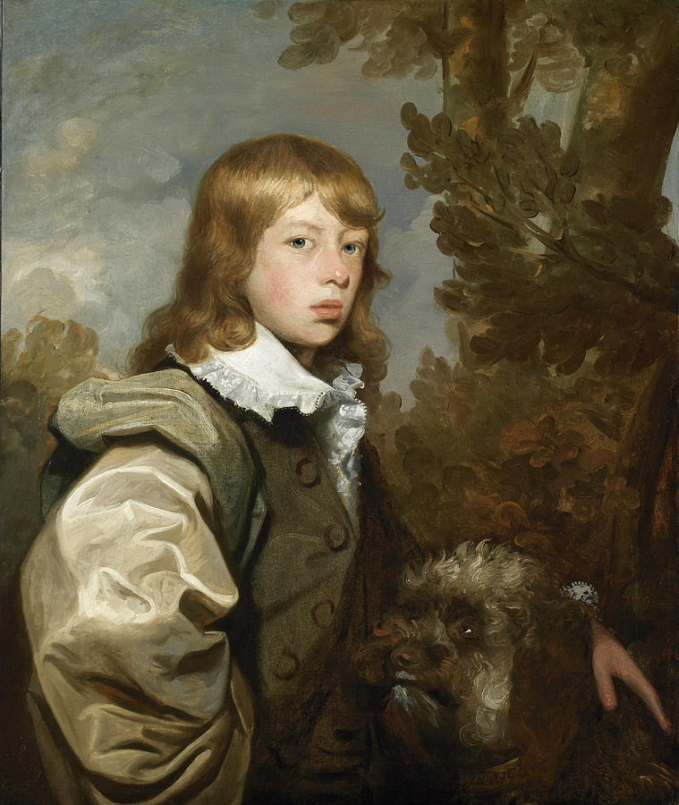 Portrait of James Ward #2 Painting by Gilbert Stuart