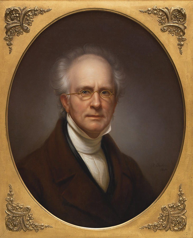 Portrait Painting by Rembrandt Peale Fine Art America