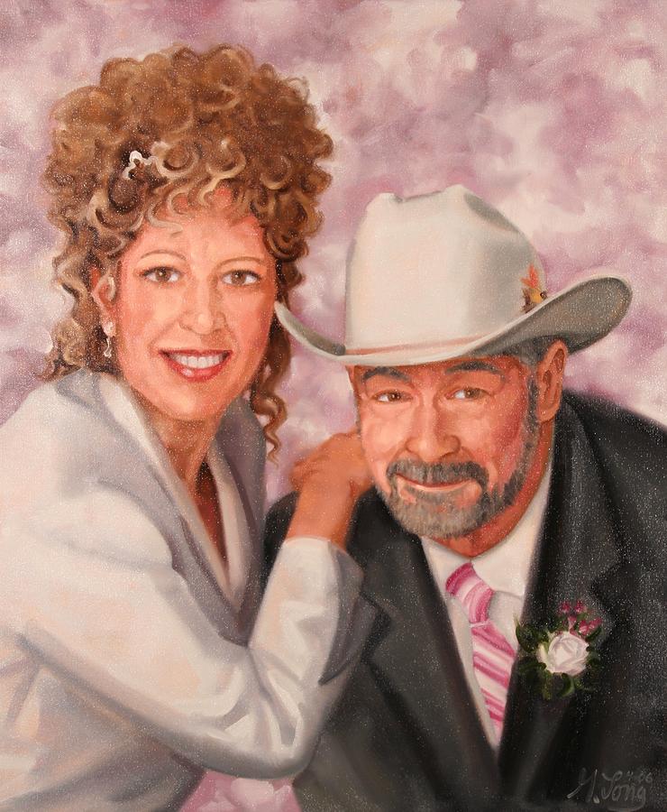 Nancy and Frank Painting by Gary M Long
