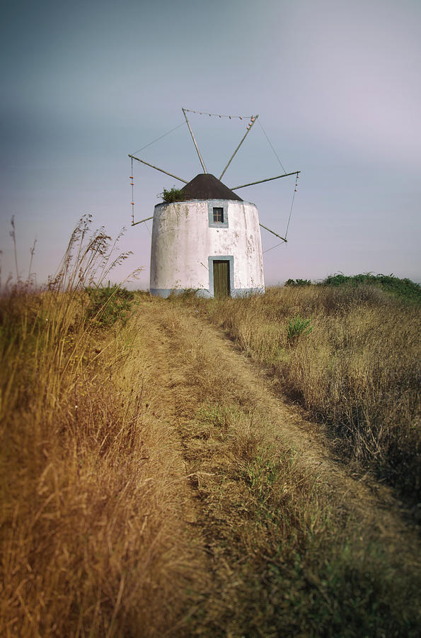 Portuguese Windmill #1 Photograph by Carlos Caetano