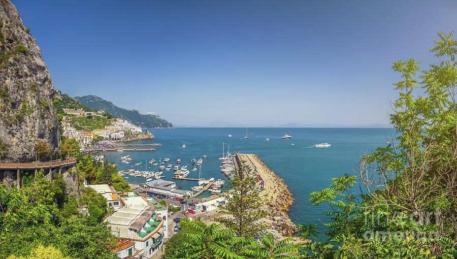 Postcard from Amalfi Photograph by JR Photography