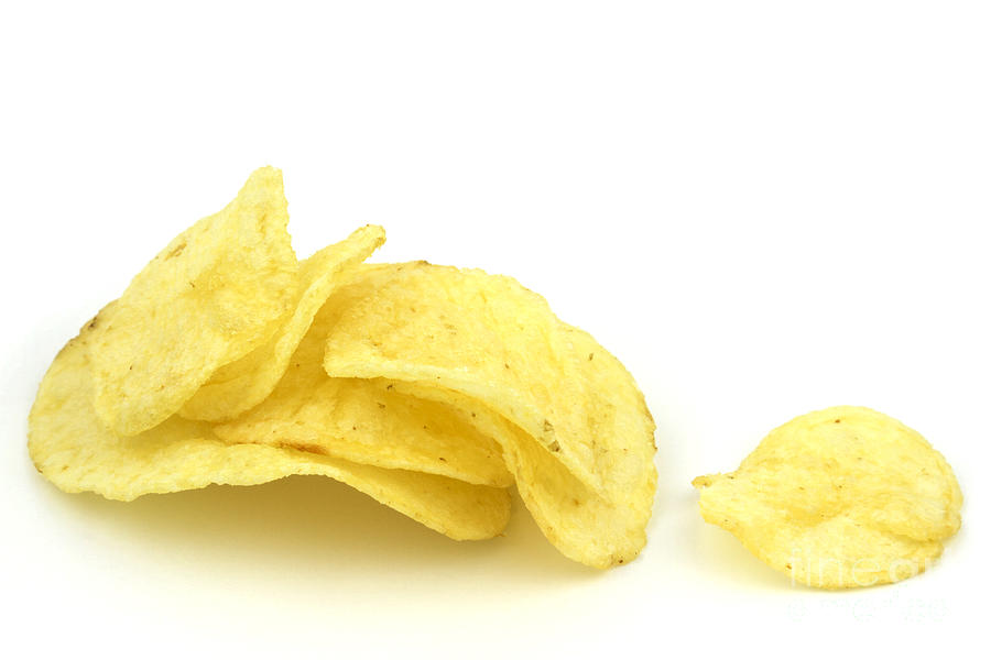 Grease Movie Photograph - Potato chips #1 by Blink Images