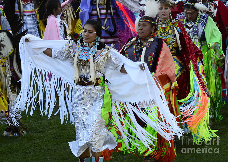 Music Photograph - Pow Wow Beauty Of The Past 12 by Bob Christopher