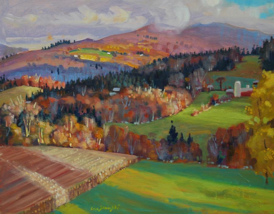 Pownel Vermont #1 Painting by Len Stomski