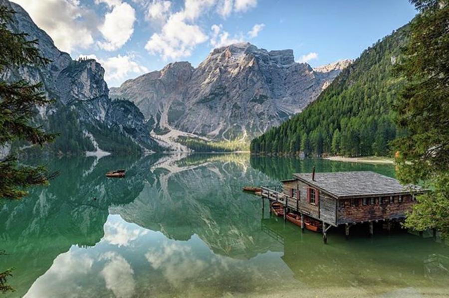 Mountain Photograph - #pragserwildsee #prags #wildsee #see #1 by Fink Andreas