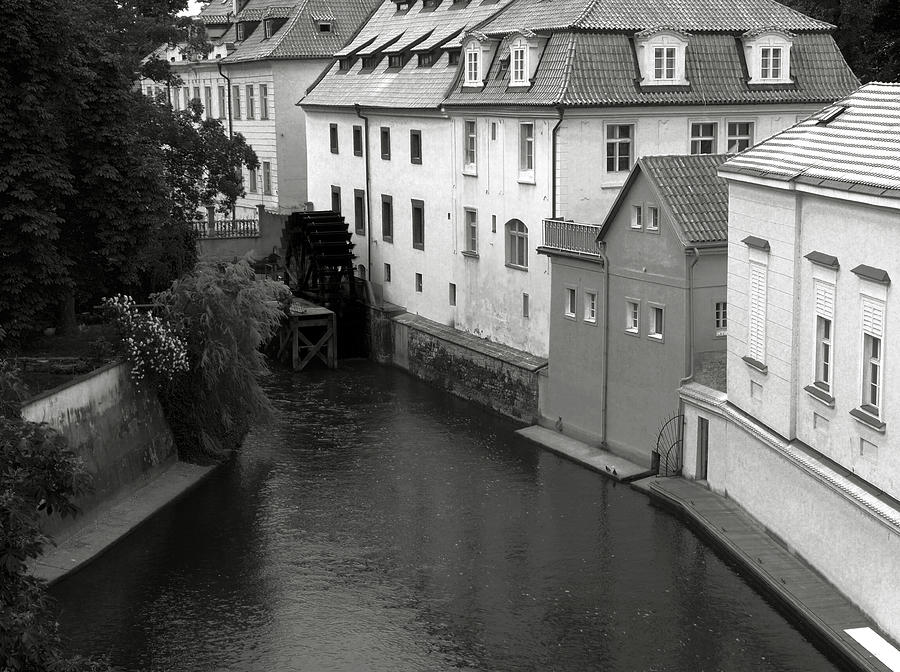 Prague Canal Mill #2 Photograph by C H Apperson