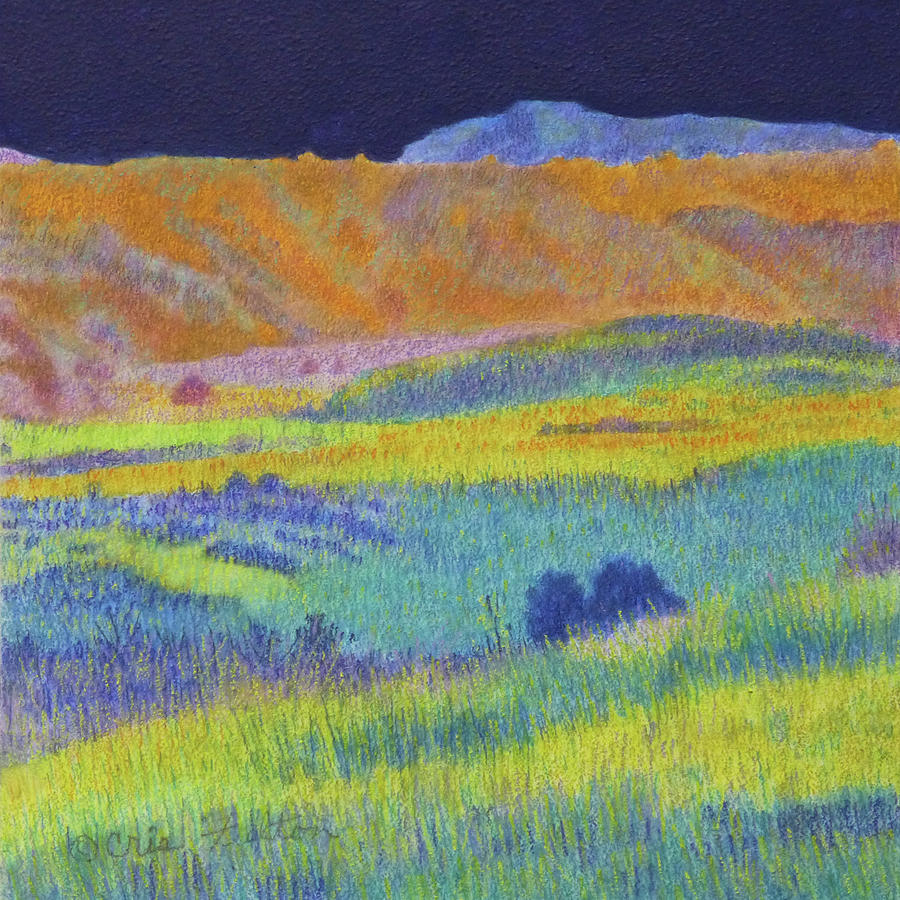 Prairie Evening Dream #1 Painting by Cris Fulton