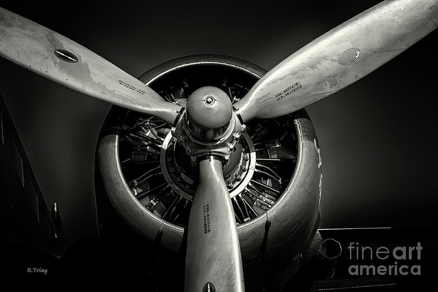 Pratt and Whitney R-1830 on a C-47 Aircraft Photograph by Rene Triay ...