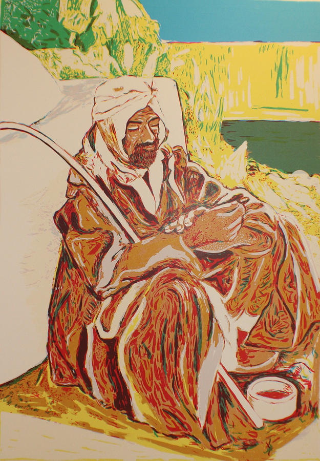 Prayer at Benghazi Painting by Biagio Civale Prayer at Benghazi Painting by Biagio Civale
