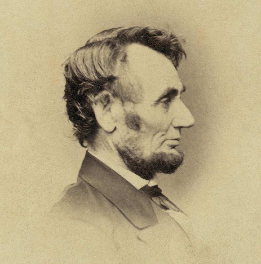 President Abraham Lincoln 1809-1865 #1 Photograph by Everett