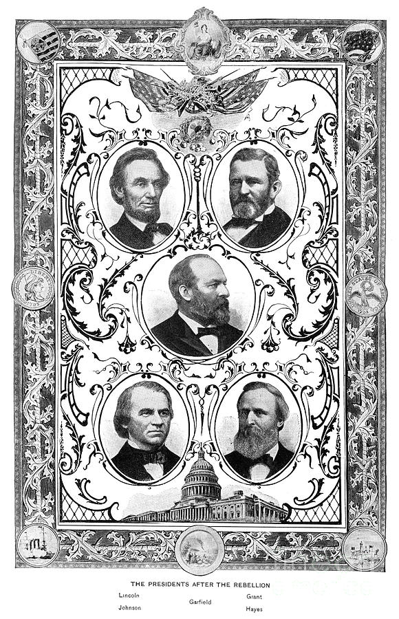 Presidents.  #1 Drawing by Granger