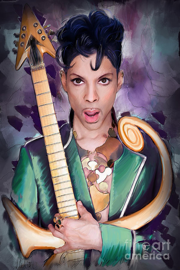 Prince #1 Mixed Media by Melanie D
