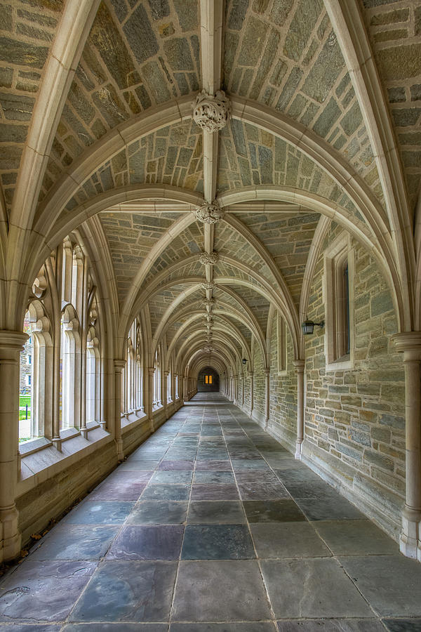 Princeton University Hallway III #1 Photograph by Susan Candelario