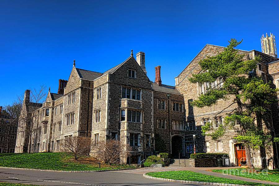 Princeton University Little and Dillon Gym Halls Photograph by Olivier Le Queinec