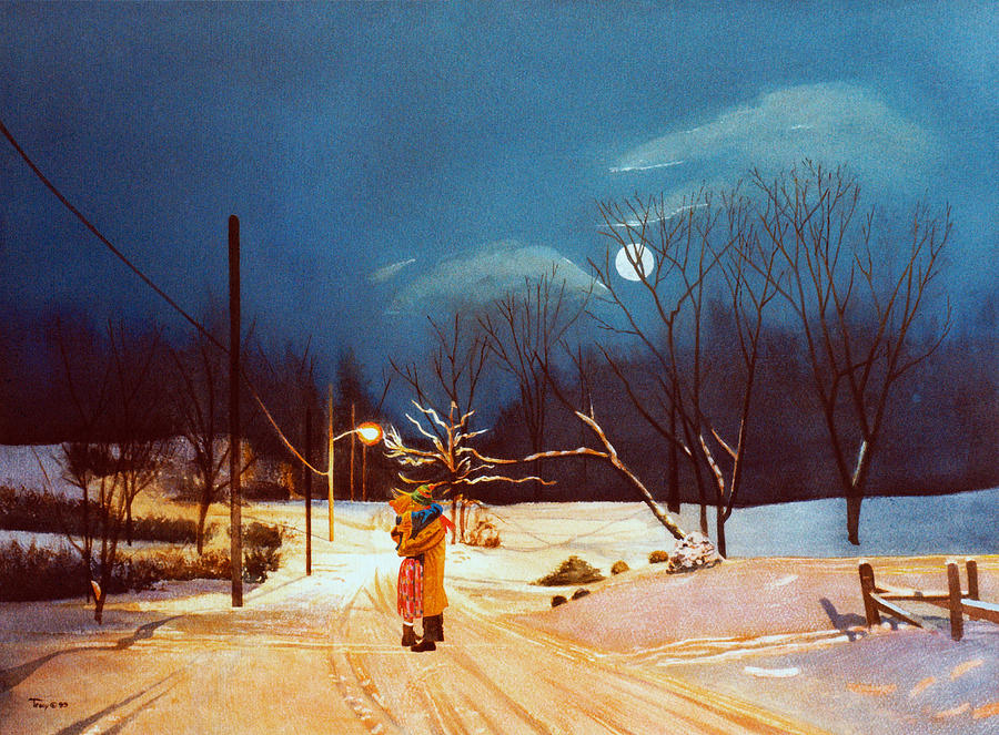 Private Road #1 Painting by Robert Tracy