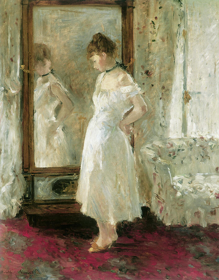 Psyche, by 1895.  Painting by Berthe Morisot