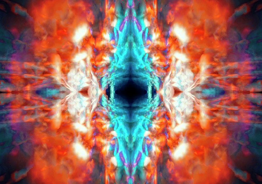 Psychedelic Kaleidoscope #1 Digital Art by Steve Ball