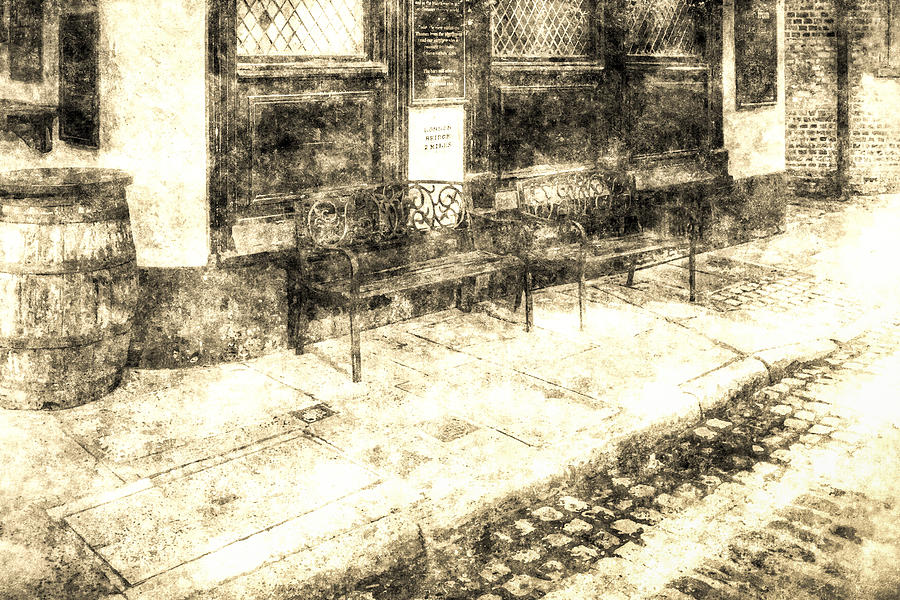 Pub Resting Place Vintage Photograph